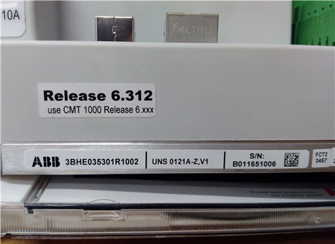 UNITROL 1010 3BHE035301R1002 UNS 0121A-Z,V1 UN1010-0001