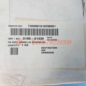AMAT 0100-01339模块备件