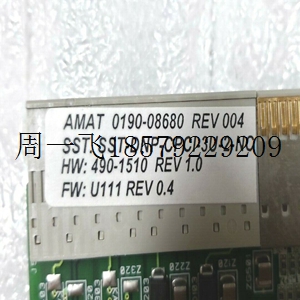 AMAT 0190-08770模塊備件