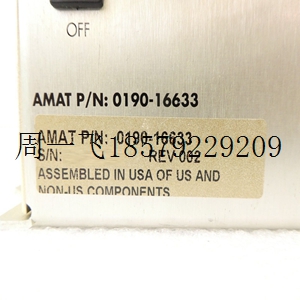 AMAT  0190-16633模塊備件